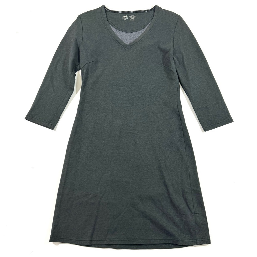 Horny Toad V Neck Flexcel Dress Grey